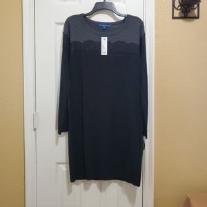 Apt.9 long sleeve sweater dress